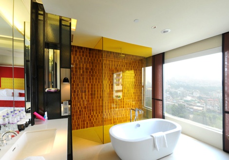 Deluxe Mode (Multi-cultured eastern bathroom) Mode Sathorn Hotel Bangkok