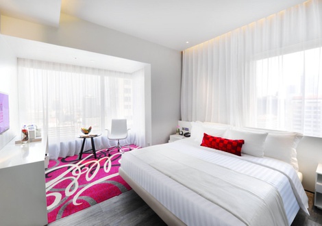Deluxe Mode (Metropolitan chic Room) Mode Sathorn Hotel Bangkok