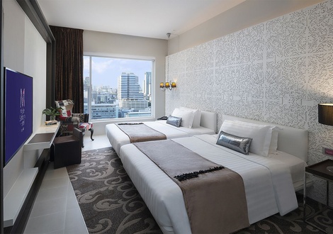 Deluxe Mode(Multi culural facet western Room) Mode Sathorn Hotel Bangkok